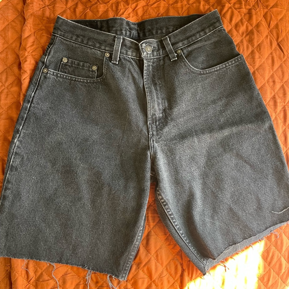 Vintage GAP long black jorts